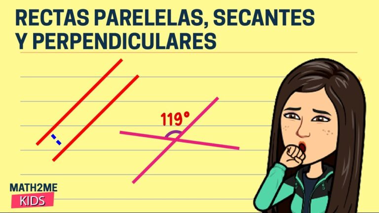 Ejercicios con líneas paralelas perpendiculares y secantes - Joguar