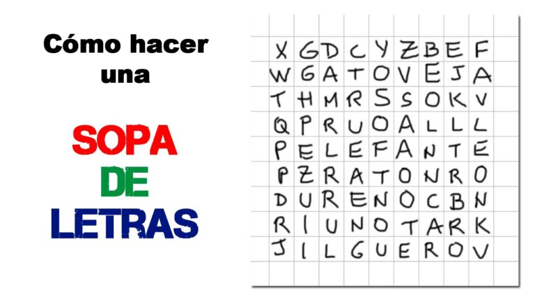Sopa de letras para 5to grado - Joguar